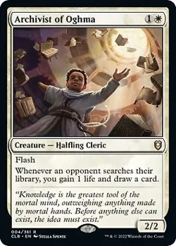 Archivist of Oghma Commander Legends: Battle for Baldur's Gate Foil - Image 1