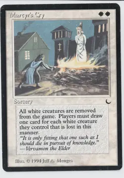 Martyr's Cry - The Dark - Magic The Gathering  - MTG - Image 1