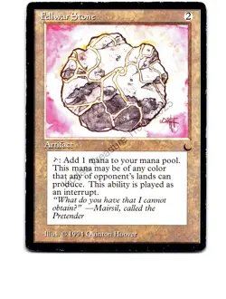 Fellwar Stone Artifact Uncommon The Dark MTG MP Good/Good+ - Image 1
