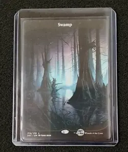 MTG Swamp - Full Art - Unstable (214/216) NM-Never Played - Image 3