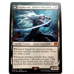 MTG: Sephiroth, Fabled SOLDIER Final Fantasy Regular - Image 1