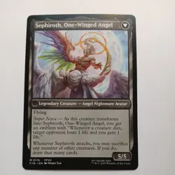 MTG: Sephiroth, Fabled SOLDIER Final Fantasy Regular - Image 9