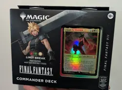 Magic The Gathering Final Fantasy VII Commander Deck Limit Break. Sealed. - Image 1