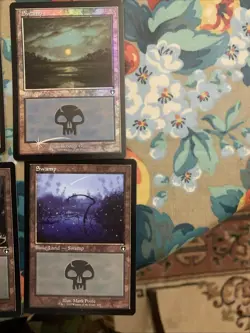 Mtg Small Black Bundle: Retro Swamps, Souls Of The Lost, Deadly Dispute Etc - Image 7