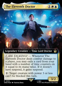 [1x] The Eleventh Doctor - Surge Foil - Extended Art Near Mint, English Doctor W - Image 1