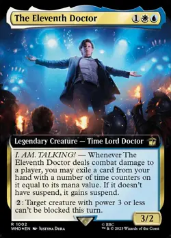 [1x] The Eleventh Doctor - Surge Foil - Extended Art Near Mint, English Doctor W - Image 2