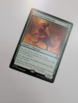 MTG - Wayward Swordtooth - The Lost Caverns of Ixalan NM/M Condition - Image 2