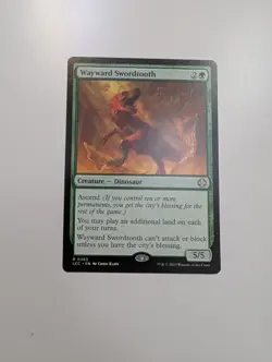 MTG - Wayward Swordtooth - The Lost Caverns of Ixalan NM/M Condition - Image 5