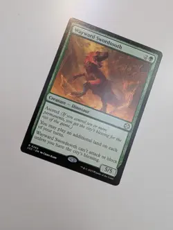 MTG - Wayward Swordtooth - The Lost Caverns of Ixalan NM/M Condition - Image 6