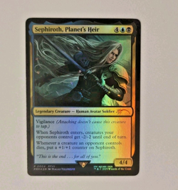 Sephiroth, Planet's Heir - Promo FOIL - Final Fantasy 0004 Magic the Gathering - Image 3