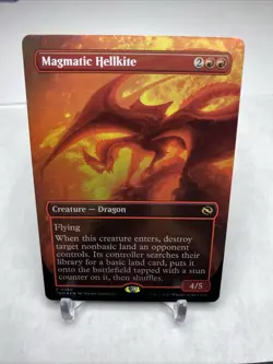 Magmatic Hellkite (Borderless) Tarkir: Dragonstorm Foil 380 M/NM - Image 4