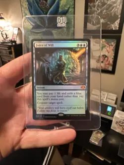 💥MTG FORCE of WILL FOIL - Dominaria Remastered (DMR) M/NM💥 - Image 1