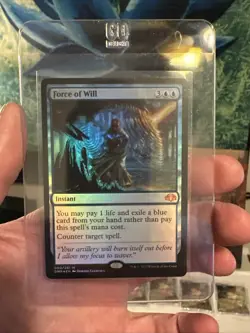💥MTG FORCE of WILL FOIL - Dominaria Remastered (DMR) M/NM💥 - Image 5