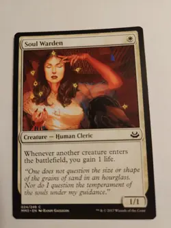 Magic the Gathering MTG Soul Warden (24) Modern Masters 2017   LP - Image 5