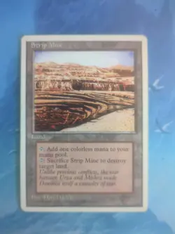 Strip Mine MTG Core Set 4th Edition Regular - Image 4