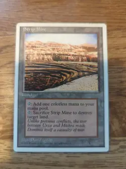 Strip Mine MTG Core Set 4th Edition Regular - Image 1