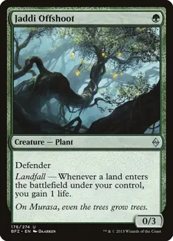MTG Jaddi Offshoot - Battle for Zendikar (BFZ) LP #176 - Image 2