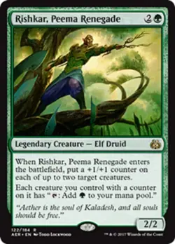 Rishkar, Peema Renegade NM, English MTG Jumpstart - Image 1