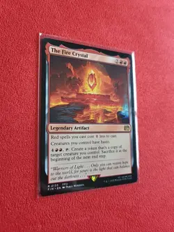 The Fire Crystal Final Fantasy Regular FIN 135 Rare Legendary Artifact MTG - Image 6