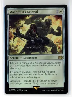MtG FIN Machinist's Arsenal #23 FOIL - Image 3