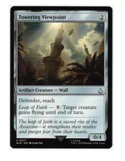 MTG - NM - Towering Viewpoint - Universes Beyond: Assassin's Creed 77 - Image 2