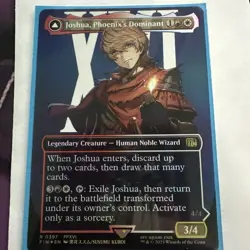 Joshua, Phoenix's Dominant (Borderless) Final Fantasy Foil - Image 1