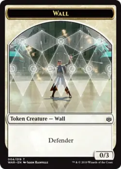 Token - Wall X4 (War of the Spark (2019)) MTG (NM) *CCGHouse* Magic - Image 2
