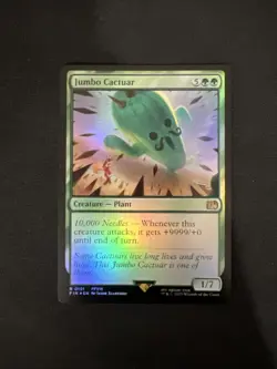 Jumbo Cactuar Final Fantasy Foil - Image 4