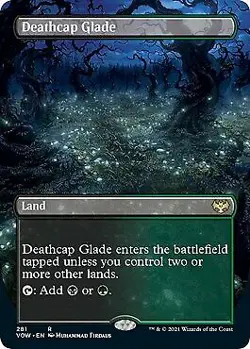 Deathcap Glade (Borderless) Innistrad: Crimson Vow Foil - Image 1