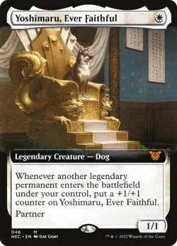 Yoshimaru, Ever Faithful (Extended Art) Commander: Kamigawa: Neon Dynasty Regular - Image 1