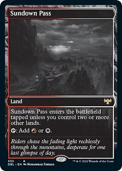 MTG Sundown Pass Innistrad: Double Feature 533 Regular Rare - Image 1