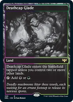MTG Deathcap Glade Innistrad: Double Feature 528 Regular Rare - Image 1