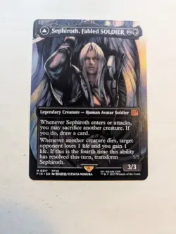 Sephiroth, Fabled SOLDIER (Borderless) (0317) Final Fantasy Regular - Image 1