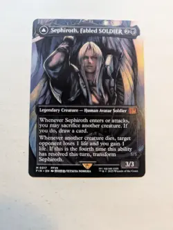 Sephiroth, Fabled SOLDIER (Borderless) (0317) Final Fantasy Regular - Image 3