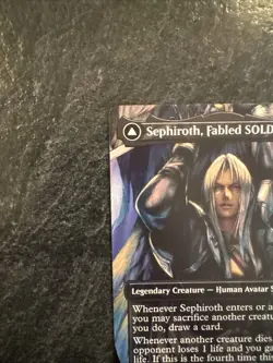 Sephiroth, Fabled SOLDIER (Borderless) (0317) Final Fantasy Regular - Image 4