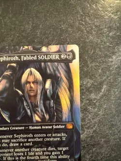 Sephiroth, Fabled SOLDIER (Borderless) (0317) Final Fantasy Regular - Image 5