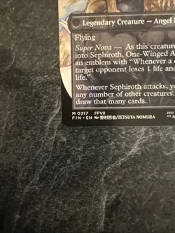 Sephiroth, Fabled SOLDIER (Borderless) (0317) Final Fantasy Regular - Image 8