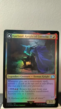 Garland, Knight of Cornelia Foil Uncommon [NM] - MTG FIN - Image 1