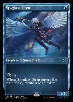 MTG Spyglass Siren - Foil - Promo Pack, NM-Mint, English Promo Pack: The Lost Ca - Image 2