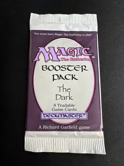 MTG MAGIC THE GATHERING THE DARK BOOSTER PACK 1994 SEALED FREE U.S. SHIPPING - Image 3