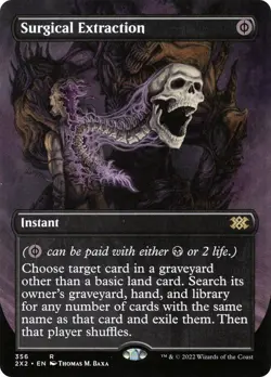 Surgical Extraction (Borderless) Double Masters 2022 Foil - Image 1