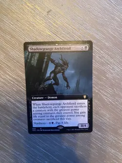 Shadowgrange Archfiend (Extended Art) Commander: Innistrad: Crimson Vow Regular - Image 4