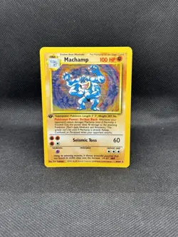 Machamp 1st Edition Holo 008/102 Deck Exclusives Holo Pokemon TCG - Image 1