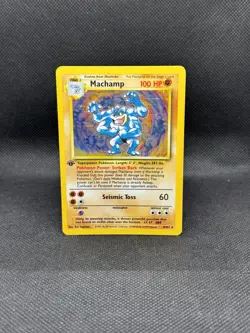 Machamp 1st Edition Holo 008/102 Deck Exclusives Holo Pokemon TCG - Image 3