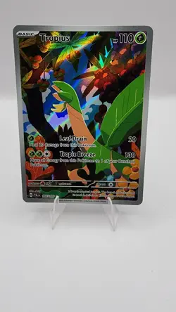 Pokemon TCG Tropius 195/193 Paldea Evolved Illustration Rare NM - Image 3