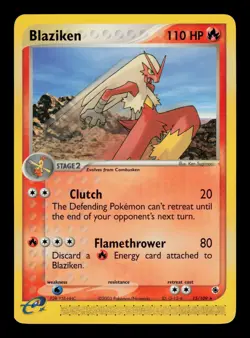 Blaziken 15/109 - NM - Ruby & Sapphire, EX Pokemon - Image 6