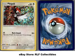 2017 Pokemon, Mcdonalds Promos, #11/12 Pikipek, Holo Promo - Image 1