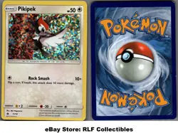 2017 Pokemon, Mcdonalds Promos, #11/12 Pikipek, Holo Promo - Image 2