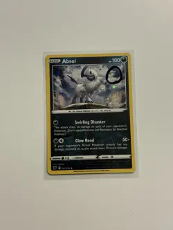 SWIRL Pokémon Absol 097/189 Astral Radiance UK exclusive variant Cosmos Holo AP - Image 1