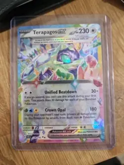 Terapagos ex 128/142 Stellar Crown Holo Double Rare NM Pokemon TCG 128/142 mint - Image 2